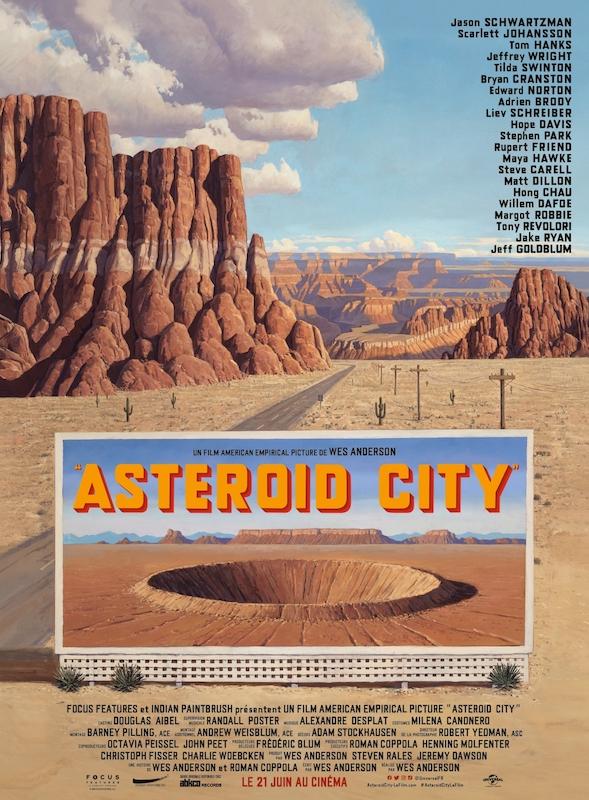Asteroid City affiche