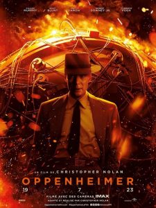 Oppenheimer de Christopher Nolan - affiche