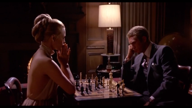 Faye Dunaway et Steve McQueen - L'Affaire Thomas Crown Faye Dunaway et Steve McQueen - L'Affaire Thomas Crown
