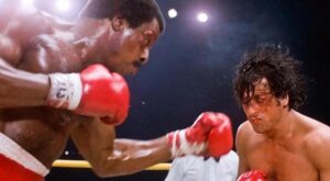 Carl Weathers et Sylvester Stallone - Rocky