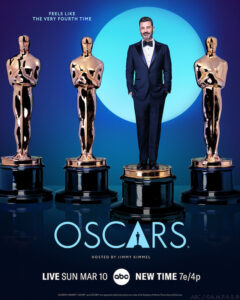 Jimmy Kimmel Oscars 2024 - affiche