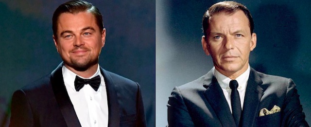 Leonardo DiCaprio Frank Sinatra Leonardo DiCaprio Frank Sinatra