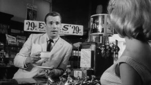 William Shatner dans The Intruder (1962) William Shatner dans The Intruder (1962)