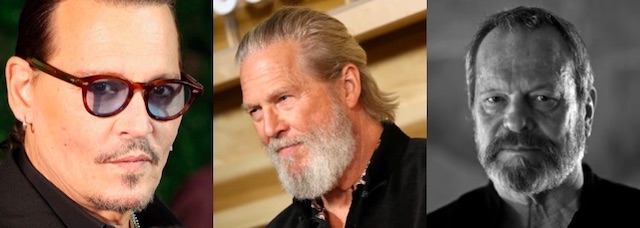 Johnny Depp Jeff Bridges Terry Gilliam Johnny Depp Jeff Bridges Terry Gilliam