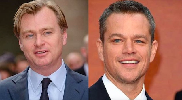 Christopher Nolan - Matt Damon Christopher Nolan - Matt Damon