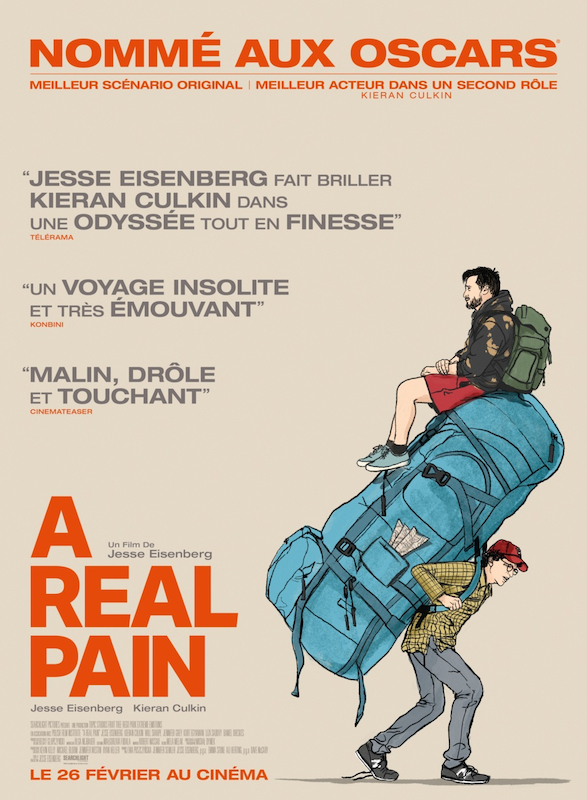 A real pain - affiche A real pain - affiche