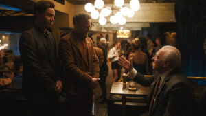 Seth Rogen et Martin Scorsese dans The Studio - Credit photo Apple TV Seth Rogen et Martin Scorsese dans The Studio - Credit photo Apple TV