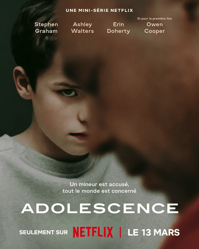 Adolescence affiche Adolescence affiche