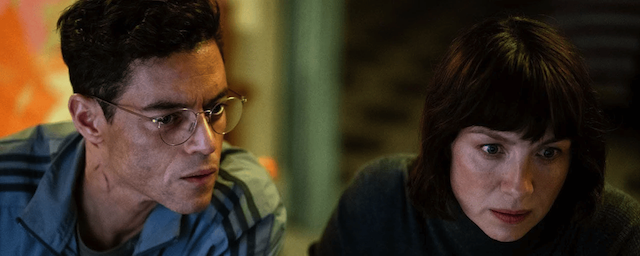 Rami Malek et Caitríona Balfe dans The Amateur – 20th Century Studios Rami Malek et Caitríona Balfe dans The Amateur – 20th Century Studios