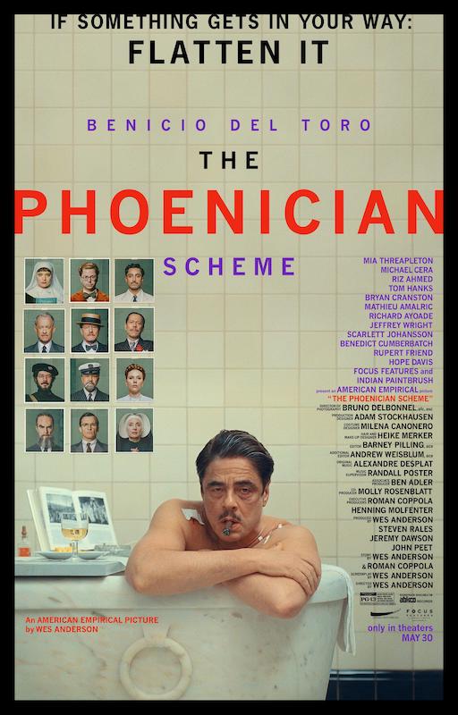The Phoenician Scheme - affiche The Phoenician Scheme - affiche