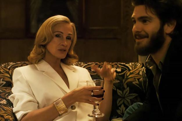 Julia Roberts et Andrew Garfield dans After the Hunt de Luca Guadagnino Julia Roberts et Andrew Garfield dans After the Hunt de Luca Guadagnino