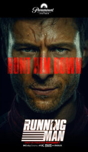 Running Man de Edgar Wright - affiche teaser Paramount