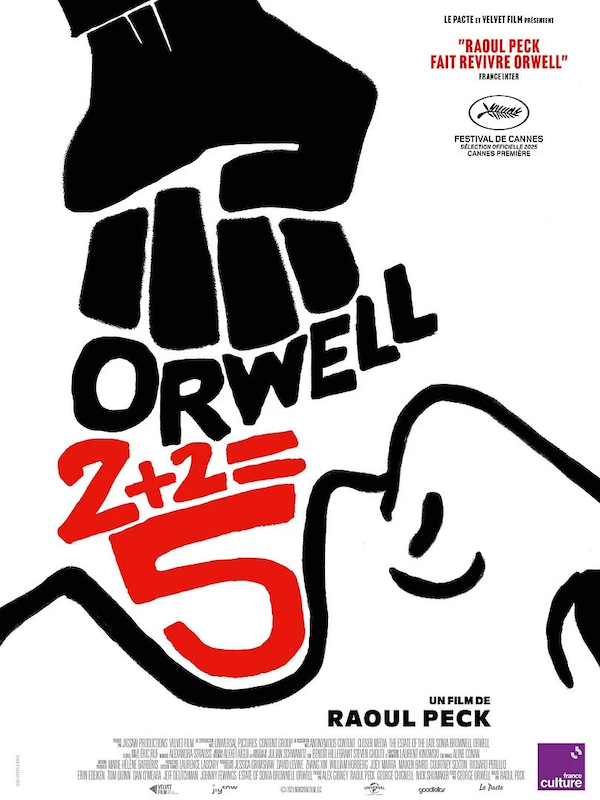 Orwell de Raoul Peck affiche Orwell de Raoul Peck affiche