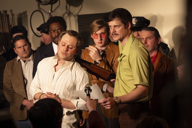Dacre Montgomery et Bill Skarsgard dans La Corde au Cou de Gus Van Sant - Credit photo ARP - Stefania Rosini - SMPSP Dacre Montgomery et Bill Skarsgard dans La Corde au Cou de Gus Van Sant - Credit photo ARP - Stefania Rosini - SMPSP