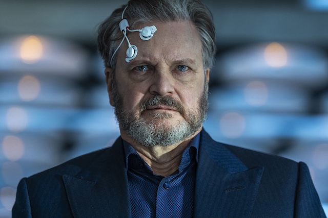 Colin Firth dans Disclosure Day - Credit Universal Studios Colin Firth dans Disclosure Day - Credit Universal Studios